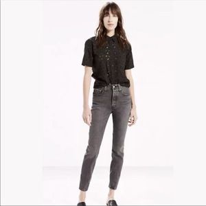 Levi’s Woman’s 501 Skinny Jeans Button Fly